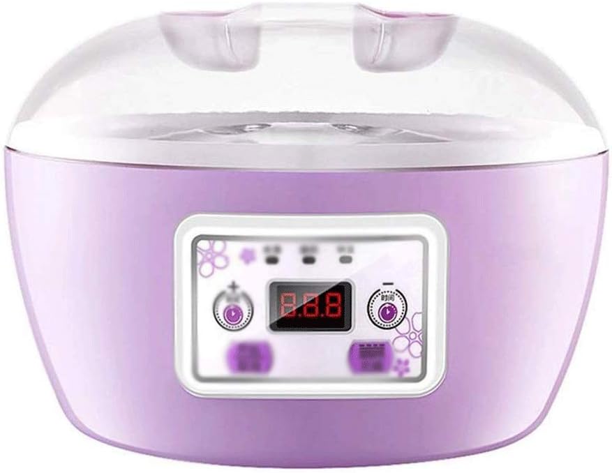 Intelligent Yogurt Machine Household Small Automatic Multifunctional Mini Single Homemade Fermentation Rice Wine Machine (Color : Purple)