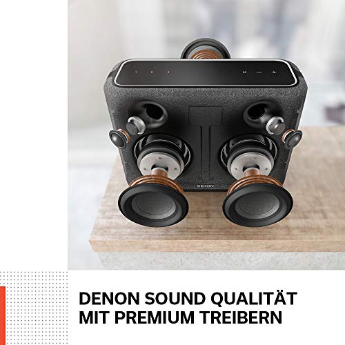Denon Home 250 Multiroom-Lautsprecher, HiFi Lautsprecher mit HEOS Built-in, Alexa integriert, WLAN, Bluetooth, USB, AirPlay 2… – Ansicht 2