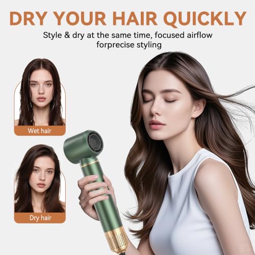 Image of Blow Dryer Brush, 5 in 1 Negative Ion Hair Dryer Brush Set