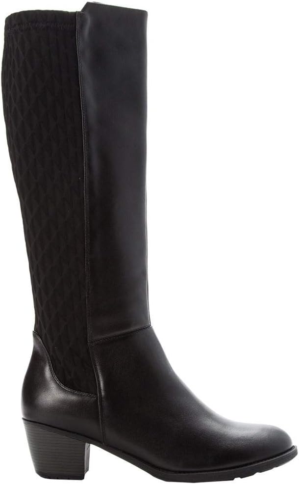Propét Women's Talise Mid Calf Boot Black 6.5