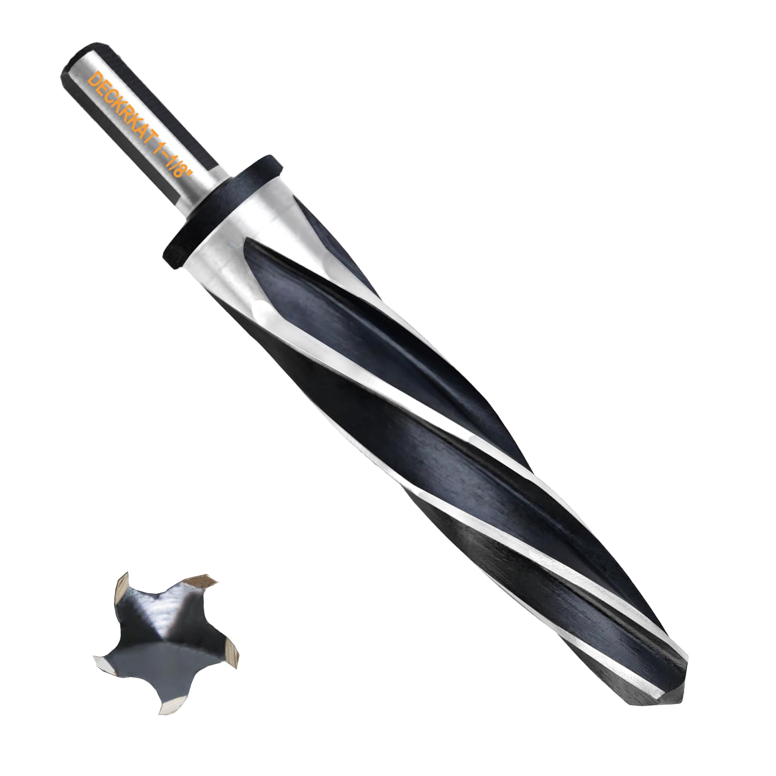3/8" Reamer Drill Bit - Metal, Wood, Plastic -8