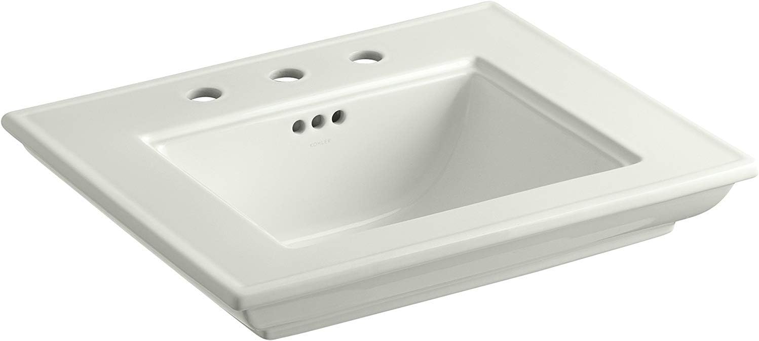 KOHLER 29999-4-0 Memoirs Bathroom Sink, White