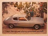  Prospekt/brochure - Ford Capri I (L, X, XL, GT/R/L/X/XL/XLR) - Drucknummer 748661/693/6M/VED - Original