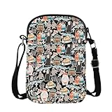 Animated Movie Themed Crossbody Bag Sp A Fans Gift (BLK-sp away CB)