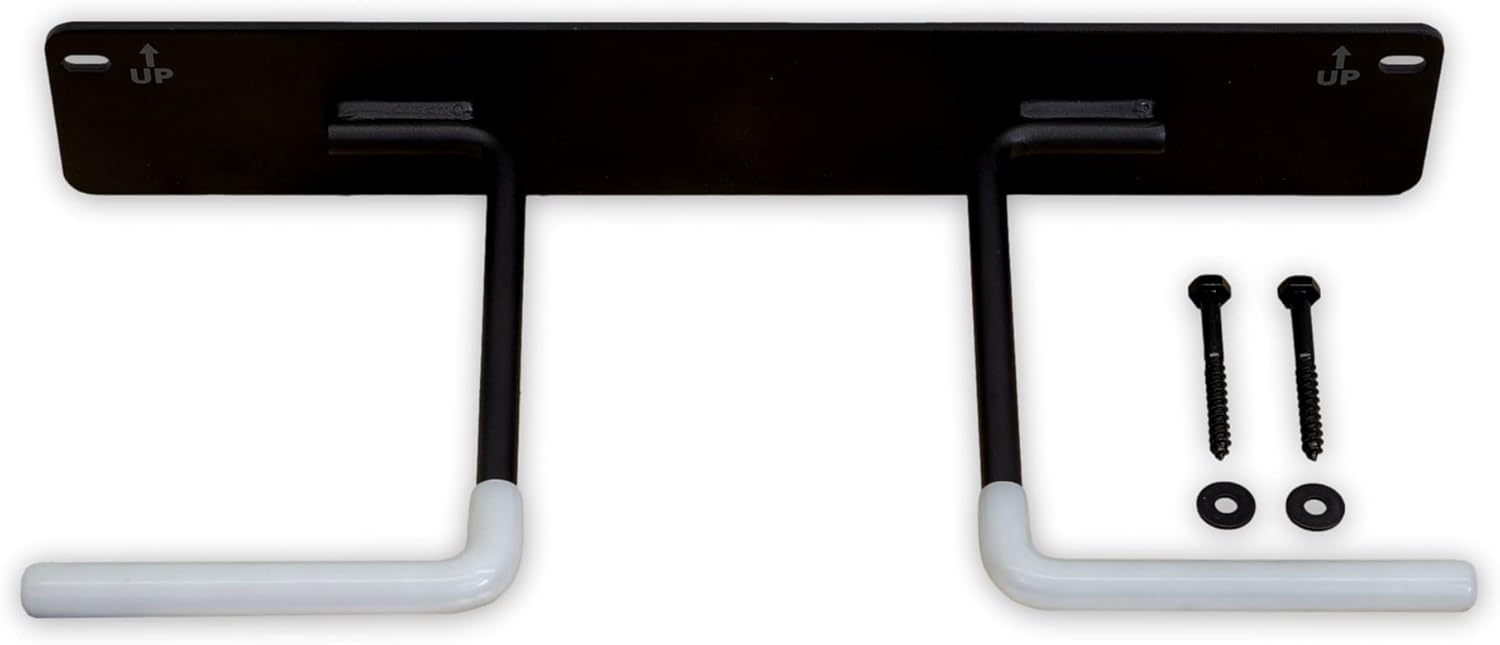 StoreYourBoard BLAT Bike Fat Tire Wall Rack, Holds 2 Bikes, Home and Garage Storage Hooks, Heavy-Duty Solid Metal Max 100 lbs