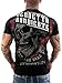 Produktbild Vendetta Inc. Herren Shirt Skull Dead Face schwarz VD-1084 (4XL)