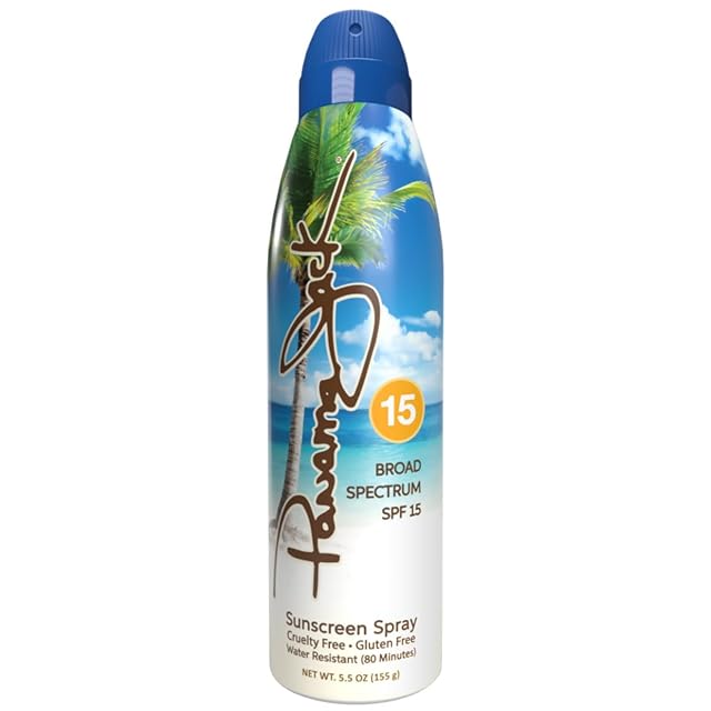 Panama Jack Continuous Spray Sunscreen Spf 15 5 5 Ounce