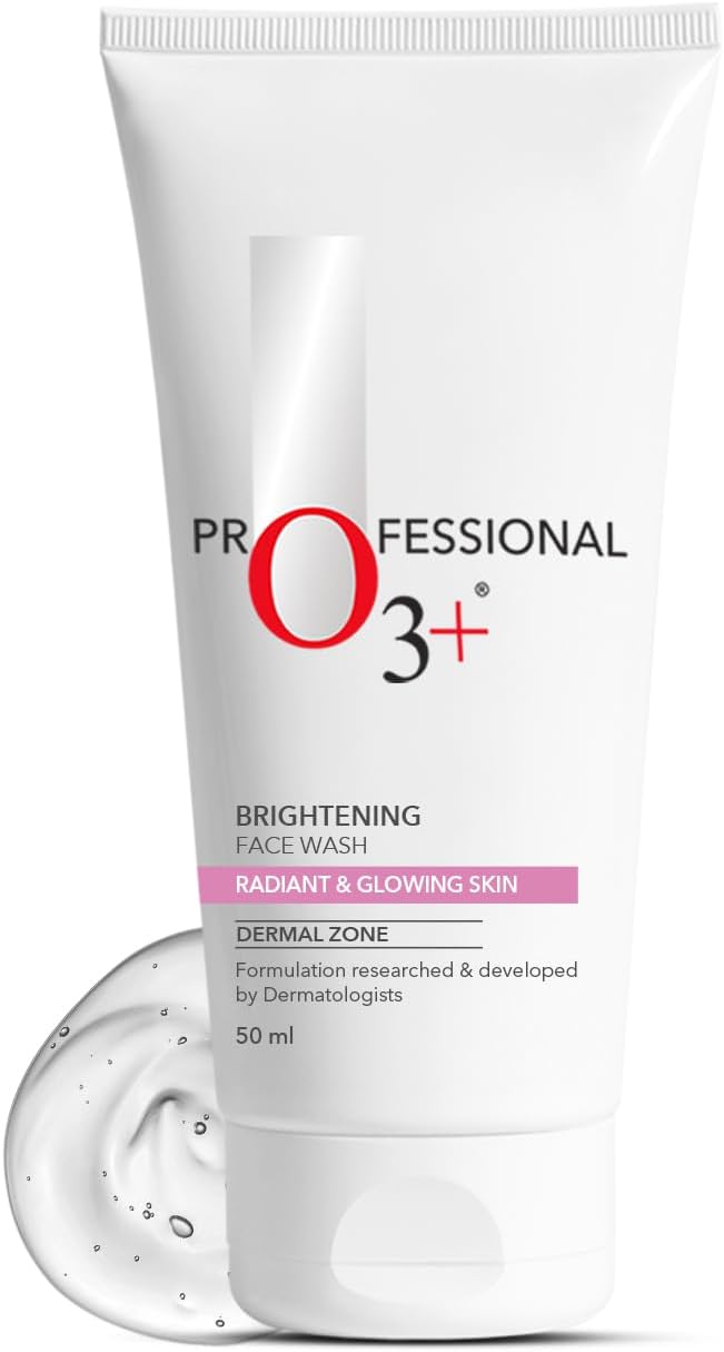 O3+ - Brightening and Whitening Face Wash with Cucumber and Aloe Vera Extracts,50g