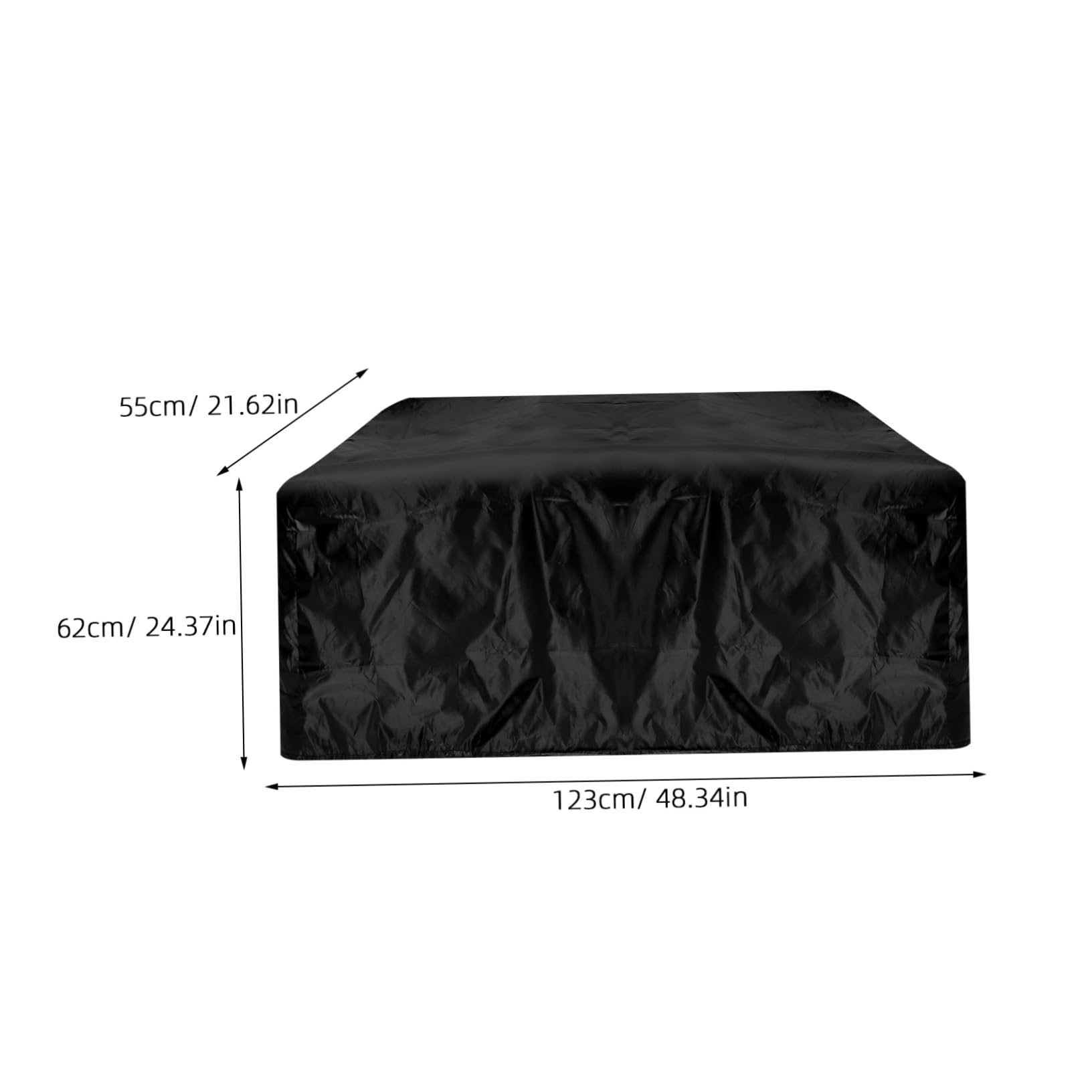 balacoo Outdoor Cover Waterproof Storage Box for Patio Furniture Garden Bench Cover Rectangular