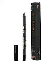 Lápis de Olho Delineador Carbon Black, Lapiseira para Olhos, Resistente à Água, Preto Matte, Vegano - Nina Makeup