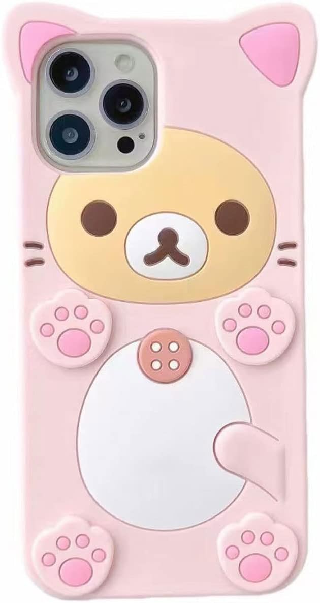 Amazon.com: HYHMXB Kawaii 3D Phone Case Compatible with iPhone 11 Cute ...