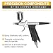 Airbrush Gun,Fy-Light Dual Action Trigger Airbrush Kit Art Air Brush Gun for Model Paint,Hobby, Nail,Tattoo, Makeup,Cake Decorating (166TH Airbrush Kit)