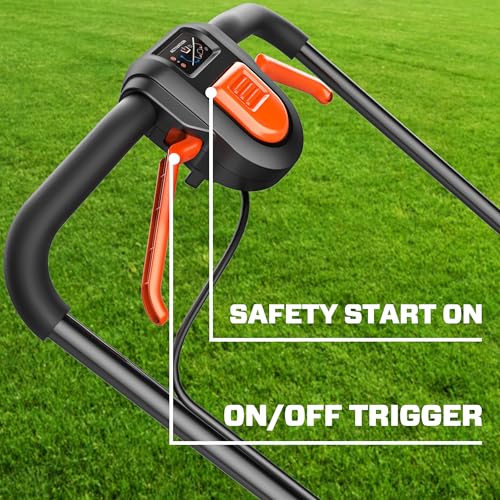 SENIX 40V Cordless Lawn Mower,15" 2-in-1 Mulch/Bag,6-Position Height Adjust,ECO Mode & Battery Indicator,Foldable Handle,1.3 Bushel Grass Bag,2×4Ah Batteries+3.0A Charger by SENIX - Used condition - Image 7