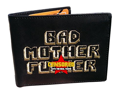 BMF Embroidered Genuine Leather Wallet GOLD Version Authentic BMF
