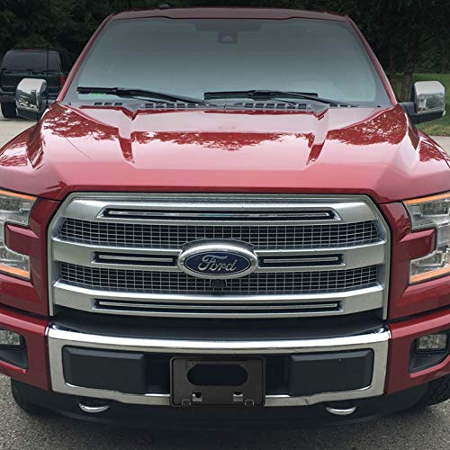 A&Utv Pro Front License Plate Bumper Mounting Bracket Kit, License Frame Holder,Compatible With 2009-2014 Ford F150 #TOP2