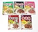 Marumiya Furikake Japanese Rice Seasonings 5 packs (5.04oz) noritama,sukiyaki,okaka(bonito),tarako（cod roe)
