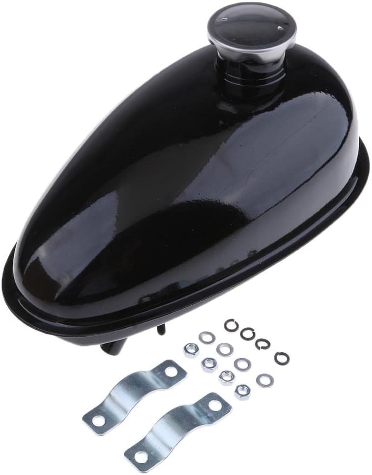 3L Fuel Gas Tank with Petcock Fits 80cc 60cc 66cc 49cc 2-Stroke Engine Motorized Bike Bicycle Accessories Kits