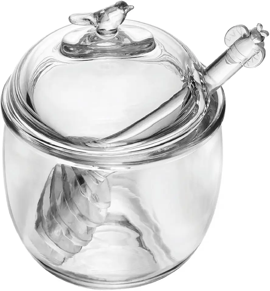 WOLFF - Meleira com Pegador e Tampa Bird 150ml Cristal Ecológico