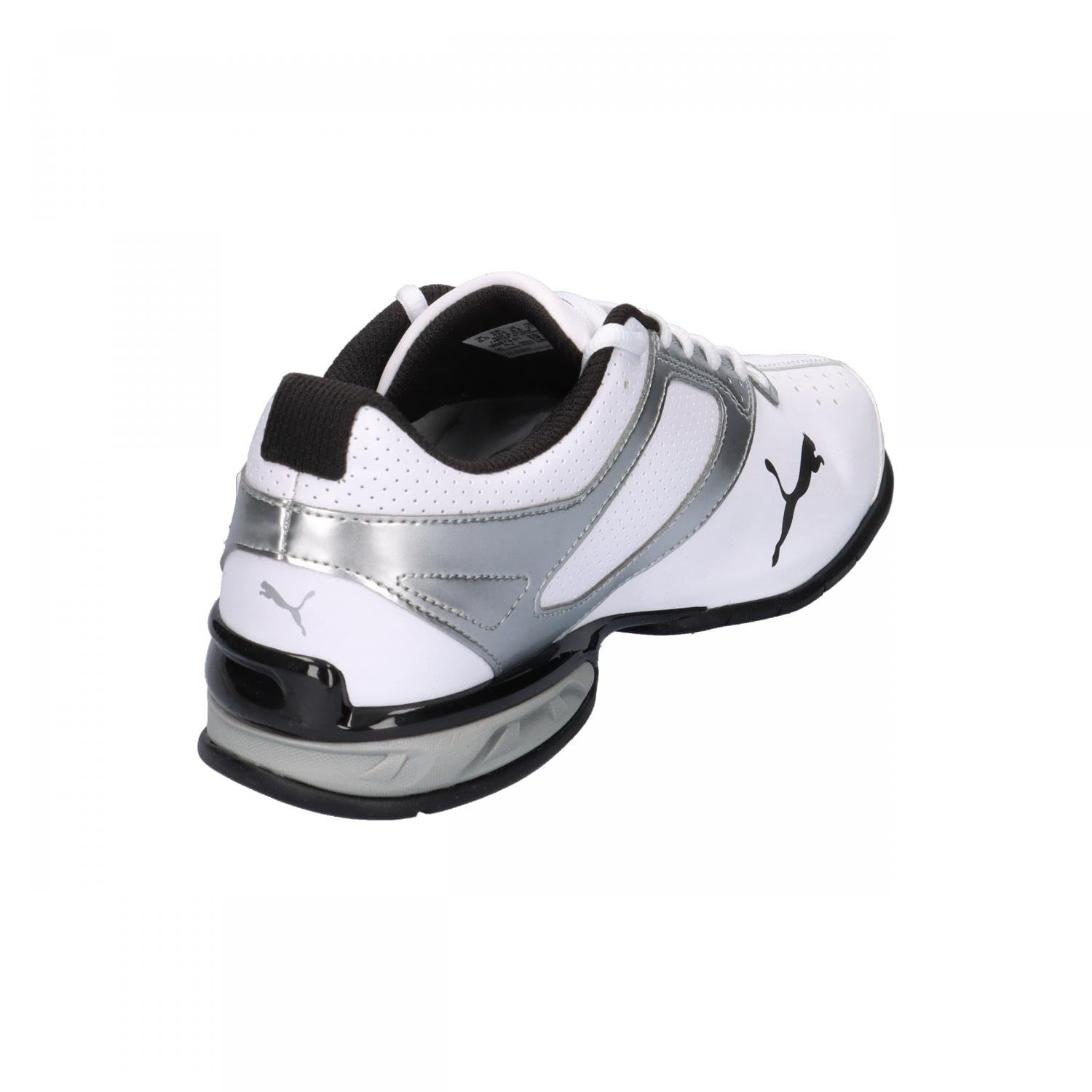 Puma Tazon 6 FM, Herren Cross-Trainer, Weiß (PUMA WHITE-PUMA SILVER-PUMA BLACK), 44 EU (9.5 UK)