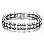 Black Silver bracelet
