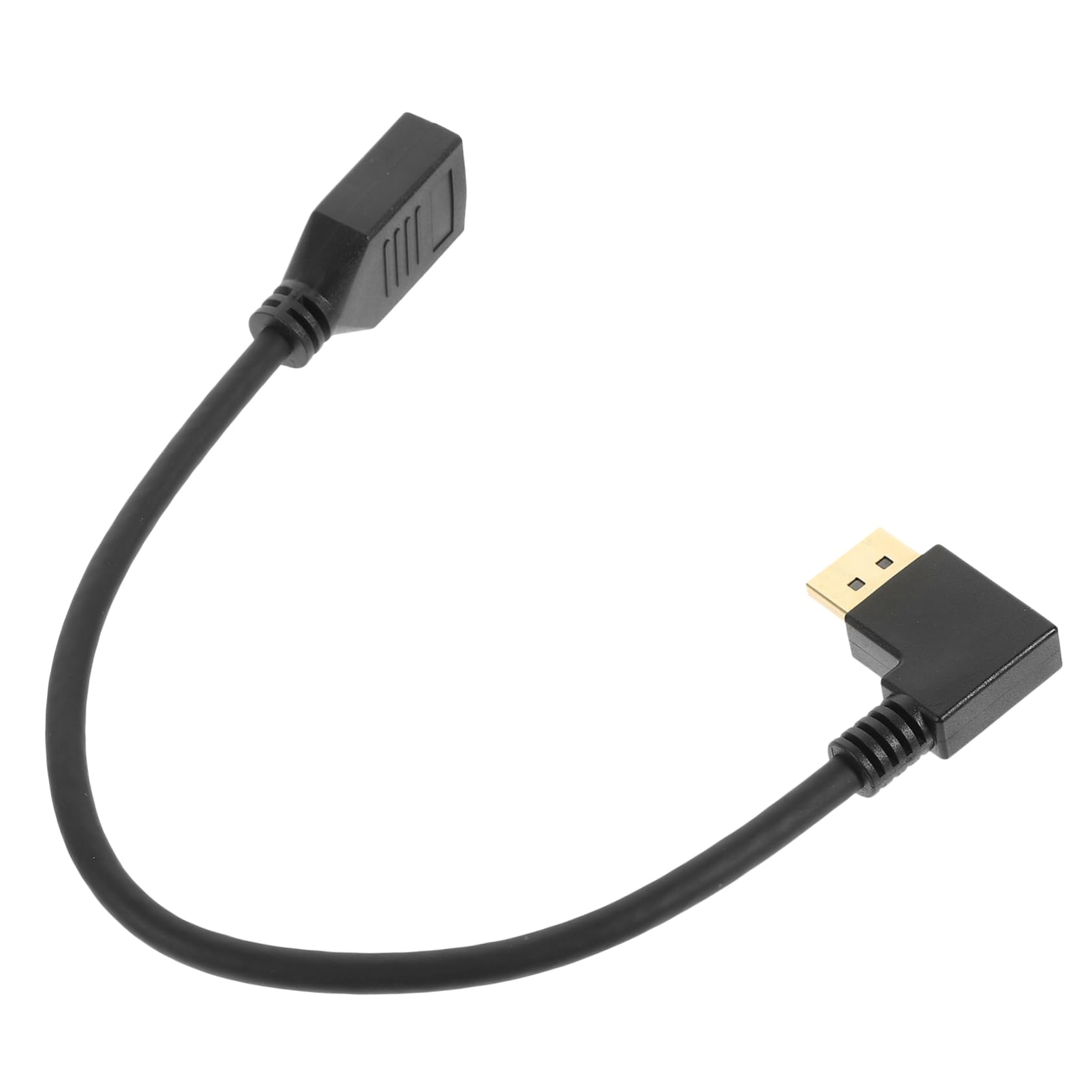 GALPADA Displayport Male to Female Extension Cable Monitor Adapter for Gaming Pc Easy Installation Stable Transmission Design for Office and Studio Use