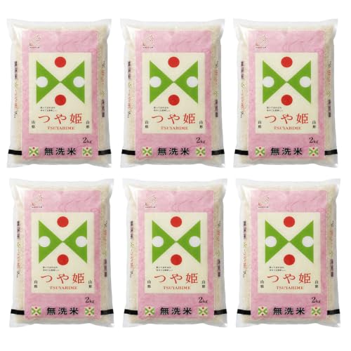[東北食糧] 特別栽培米無洗米つや姫 2kg×6回定期便 9月下旬発送開始