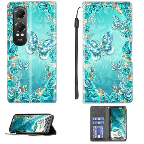 Custodia Comaptibile per Aligator S8000 Duo Case Cover Supporto Premium in PU con 9H HD Vetro Temperato CPT28