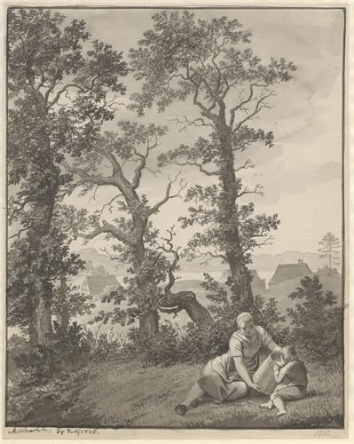 Peinture Poster Impression d'art moderne : la finesse d'Eckersberg au format 60x90cm