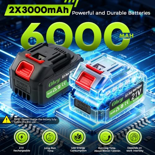 Kabelloser Unkrautvernichter, 20.000 U/min, batteriebetrieben, 30,5 cm elektrischer Unkrautfresser, Rasentrimmer mit LED-Display und Rädern, 4-in-1 leichter Rasenkantenschneider, 21 V Freisc-4