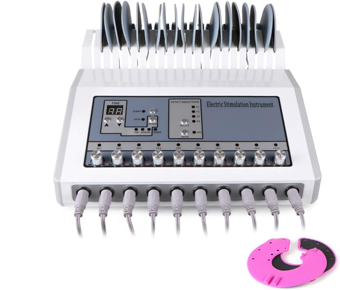 Elitzia Mikrostrom-Körperformer Elektronischer Muskelstimulator Fitness-EMS-Training TENS-Gerät zur Gewichtsreduktion Hautstraffung Bruststraffung Muskelregeneration ETKYDS871