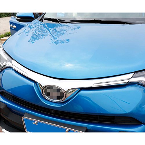 Rqing For Toyota Rav4 2016 2017 2018 Front Grill Grille Guard Cover Trim Chrome #TOP6