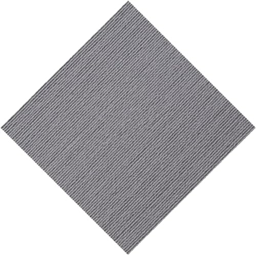ELzEy Losetas de Alfombra for el hogar, 10 baldosas, losetas de Alfombra Autoadhesivas multifuncionales, Alfombra de Suelo, 30 * 30cm 1 Uds.(Light Grey)