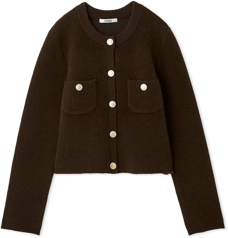 Amazon.co.jp: [スナイデル] フォックスニットジャケット SWNJ254097