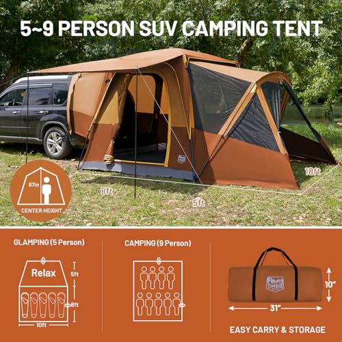TIMBER RIDGE 5-9 Person SUV Tent