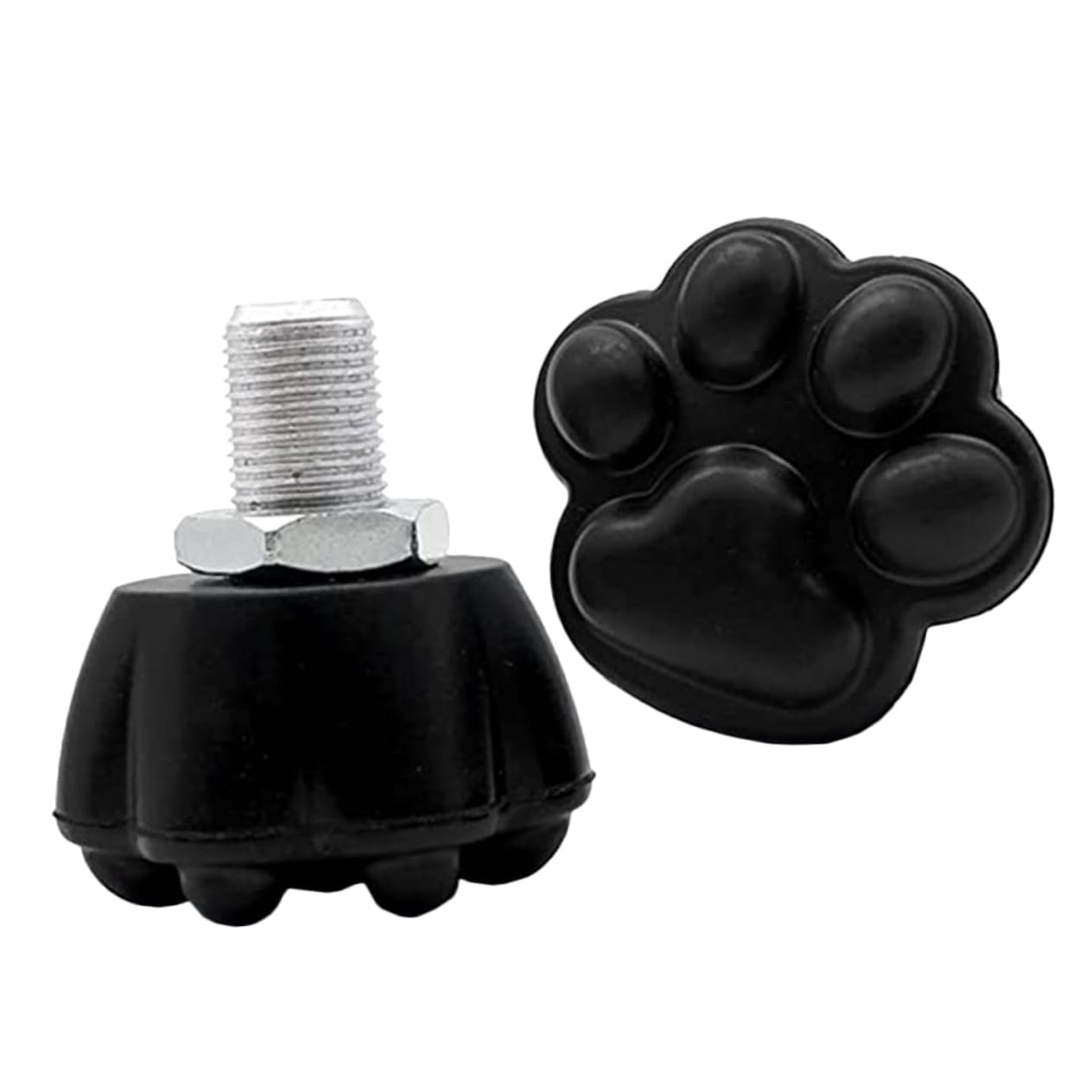 OSOLADY 2Pcs Roller Skate Toe Stoppers Brakes for Roller Skates Durable Replacement Toe Stops for Outdoor Use Lightweight and Wear Resistant Easy to Install