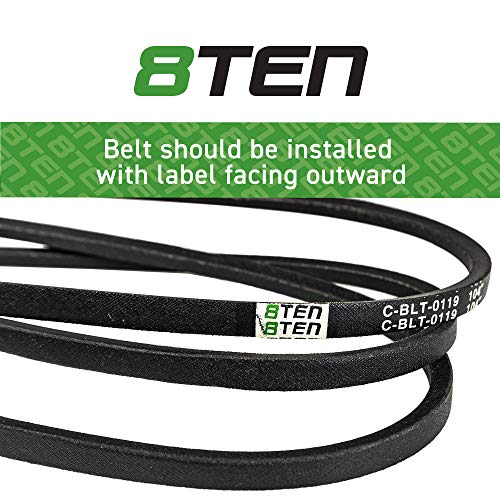 8Ten Deck Belt For John Deere Sabre D100 110 120 130 L110 111 118 La110 120 X105 Gx20072 Gy20570 #TOP2