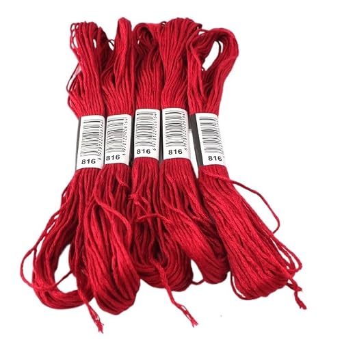 Chenjiahao 816 Embroidery Threads 10 Pieces Cross Stitch Threads/Cross Stitch Embroidery Thread/Custom Threads Colors Embroidery Thread(816)