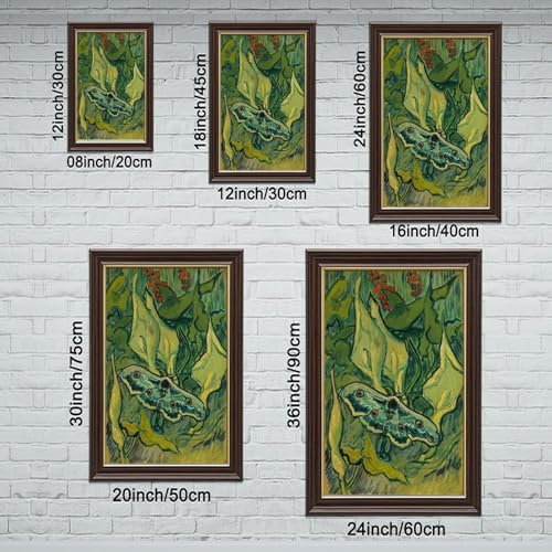 Toile Van Gogh cadre a suspendre decoration murale bureau grand format 50x76 cm - 2