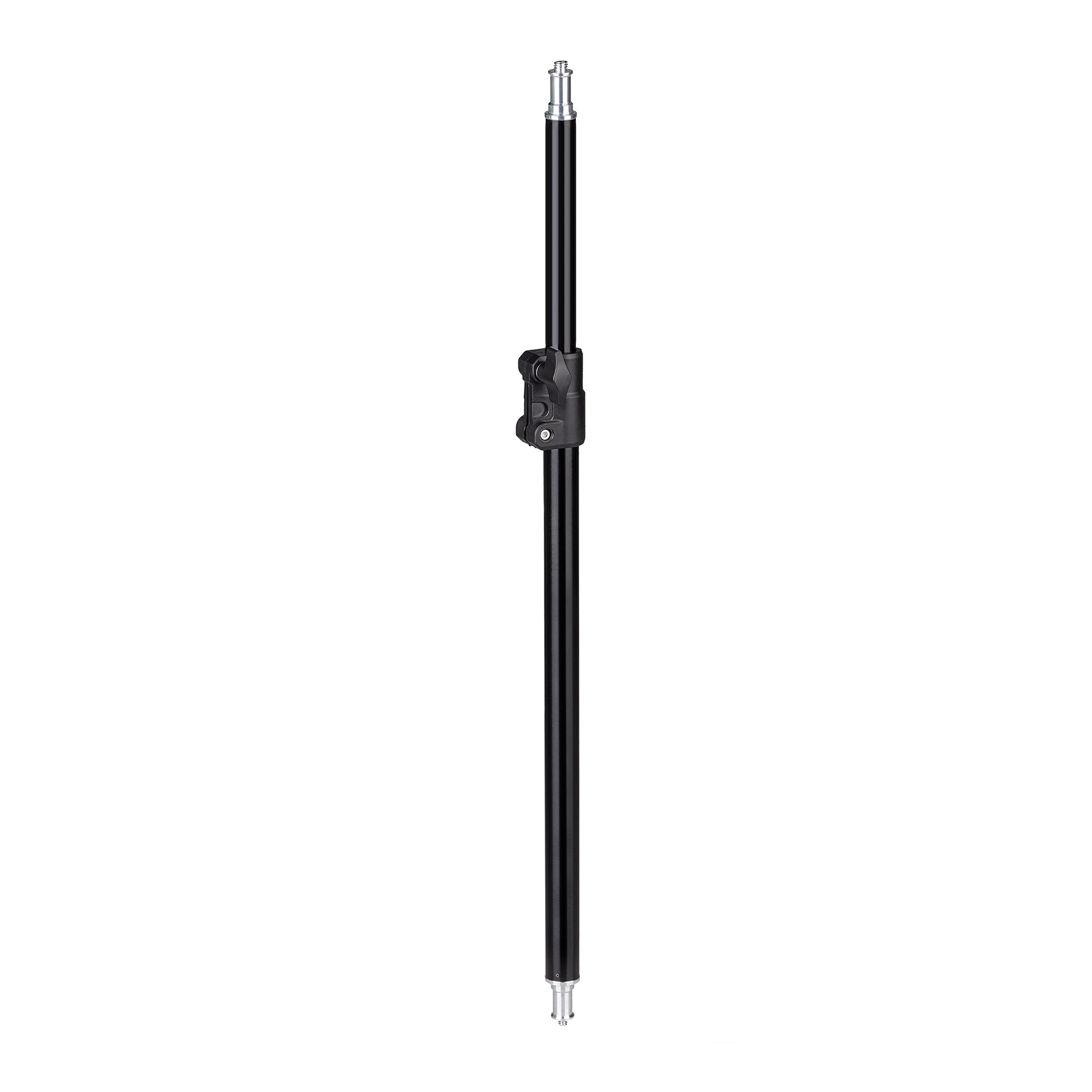 Walimex pro Colonna centrale allungabile per treppiede, treppiedi da pavimento, flash da studio UVM. Altezza regolabile da 45 a 80 cm, senza fondo, portata fino a 3 kg, 5/8 spigot con 3/8 e 1/4