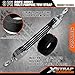 XSTRAP STANDARD Heavy-Duty 4,000 LB Breaking Strength 65 FT Rope Hoist with 2PK 8 FT Lift Sling (Black)