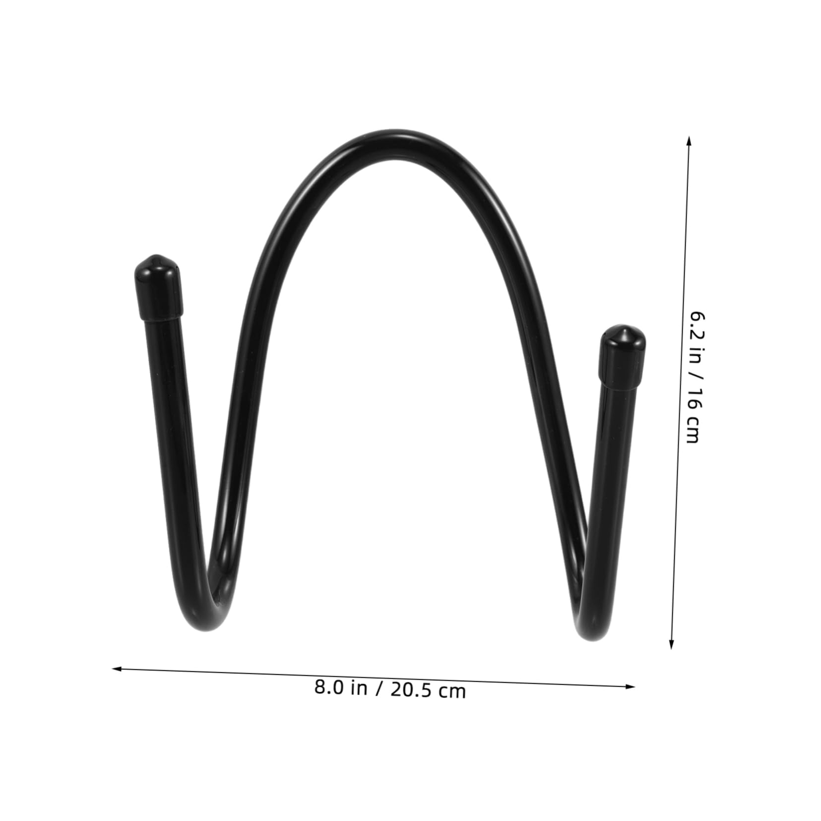 ibasenice Flute Display Rack Wall Mount Hook Stand Storage Organizer Hanger for Wall Skateboard Shelf