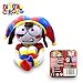 Just Toys LLC The Amazing Digital Circus – 10″ Pomni Plush Toy, Officially Licensed, Ultra-Soft & Collectible Stuffed Animal (Pomni, Jax, Gangle, Gummigoo)