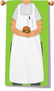 JXGZSO Burgers Inspired Gift Belcher Family Tea Towel Burgers Fans Gift Bob's TV Show Merchandise (Bo Towel 3)