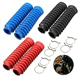 faltenbalg gabel bmw 【Praktisches Design】 - Die vordere Gabelabdeckung hat viele Falten, um zu verhindern, dass innere Vibrationen durch Staub und Schmutz beeinträchtigt werden, das Öl dicht zu halten und ein angenehmes Fahrerlebnis zu bieten.