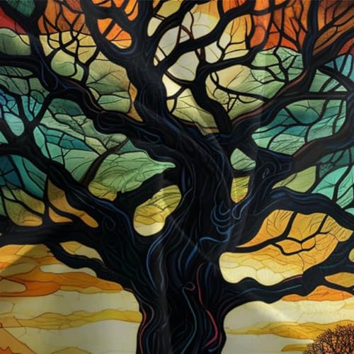 Ensemble de literie 3D Arbre de Vie pour chambre cocooning - 7