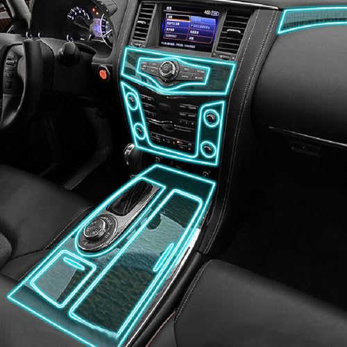 Film protection voiture TPU anti-rayures pour Nissan Patrol intérieur