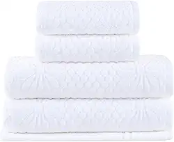 Buddemeyer Jogo de Toalhas Amanhecer Gigante Branco 5 peças