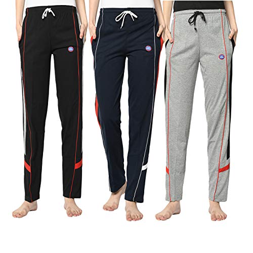 Image of Mack Jonney Women's Cotton | Lower |Casual Style Pajama |Lounge Pant for Women (Pack of 3)-Vj-Mtp-Group18