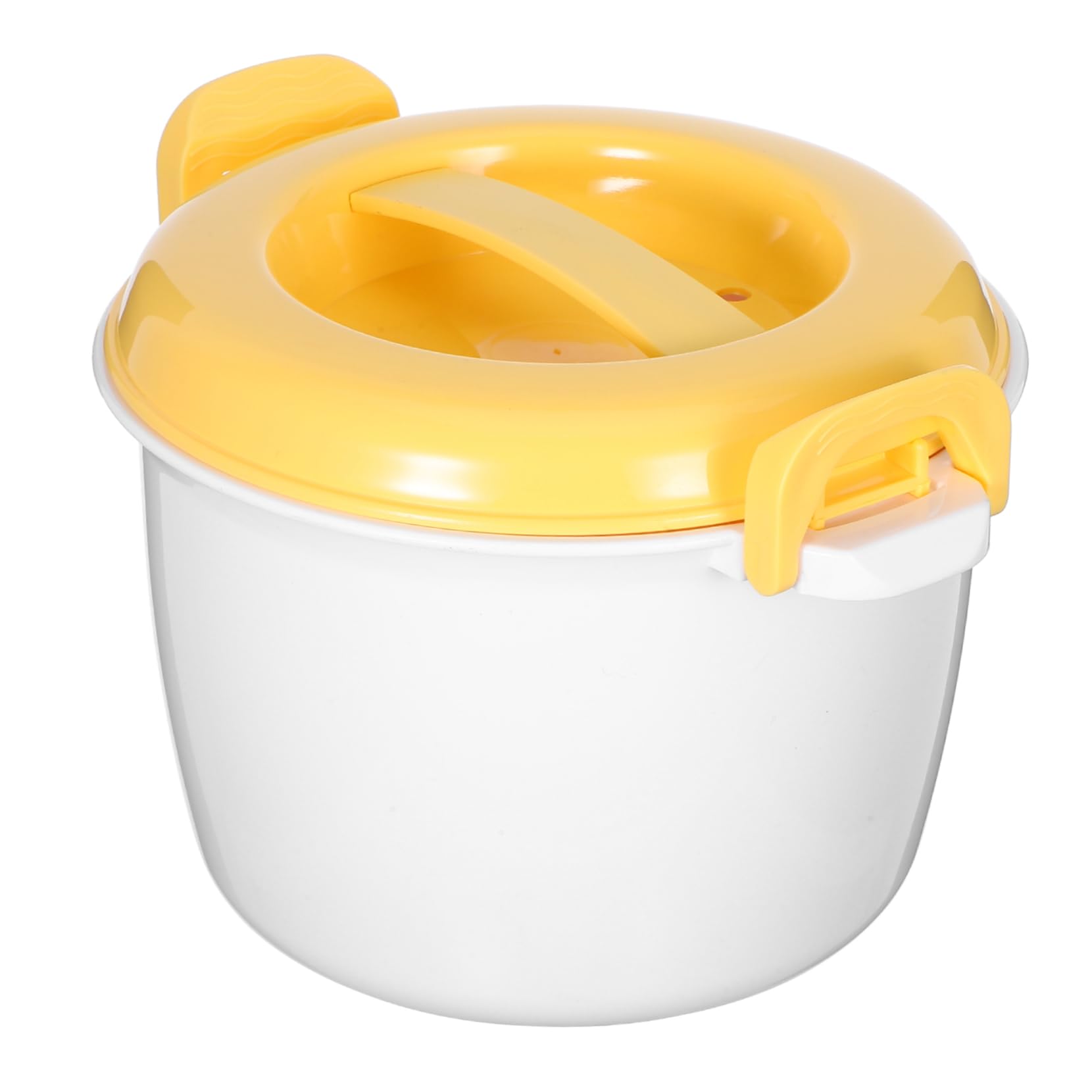 Microwave Rice Cooker Small Portable Food Grade Plastic Multi Purpose Steamer for Home Office Dormitory Hospital Use Easy