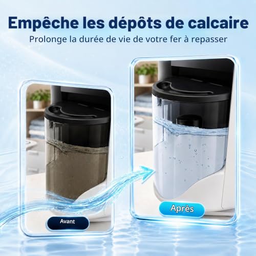 Cartouches Anti-calcaire pour Laurastar Lift/Lift Plus/Lift Xtra | Lot de 3 – vue 4